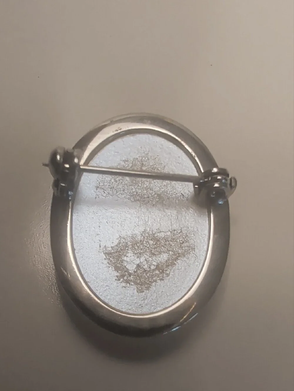Floral Vintage Oval Pin Brooch